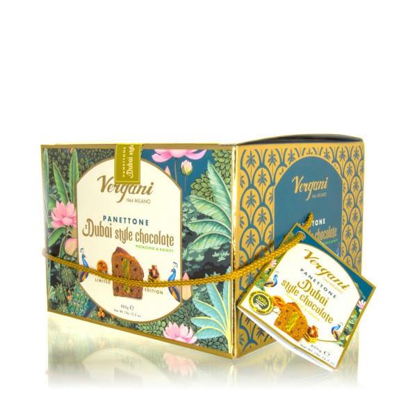 Vergani Panettone Dubai Style Chocolate 800g
