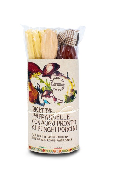 Greenomic Delikatessen Pasta Kit Treccione Calabresi Ai Funghi Porcini