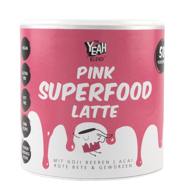 The Yeah Blend Pink Superfood Latte