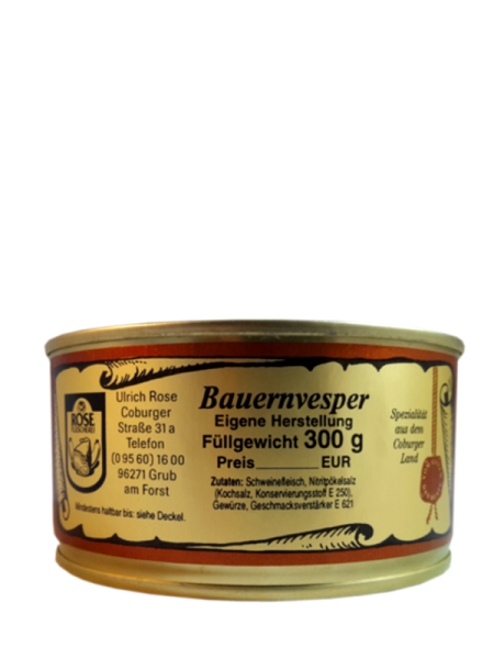 Fleischerei Rose hausmacher Bauernvesper