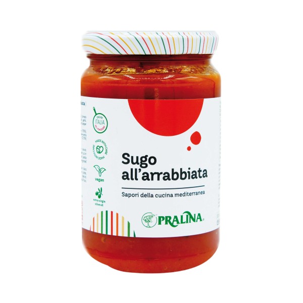 Pralina Sugo all´Arrabbiata scharfe Tomatensoße