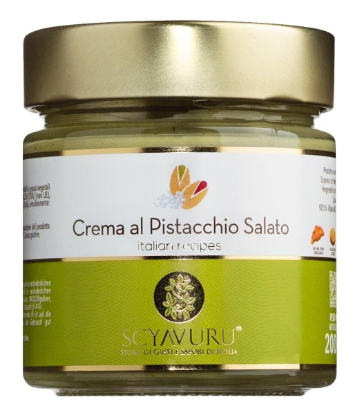 Scyavuru Crema al Pistacchio Salato - Pistaziencreme gesalzen