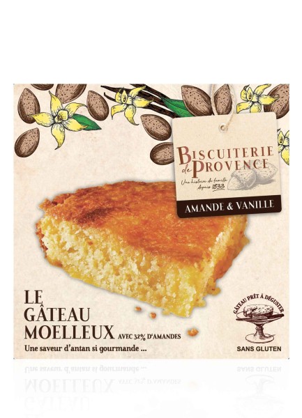 Biscuiterie de Provence Le Gâteau Moelleux - Mandelkuchen glutenfrei