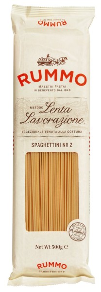 Rummo Spaghttini No.2 italienische Pasta aus Hartweizengrieß