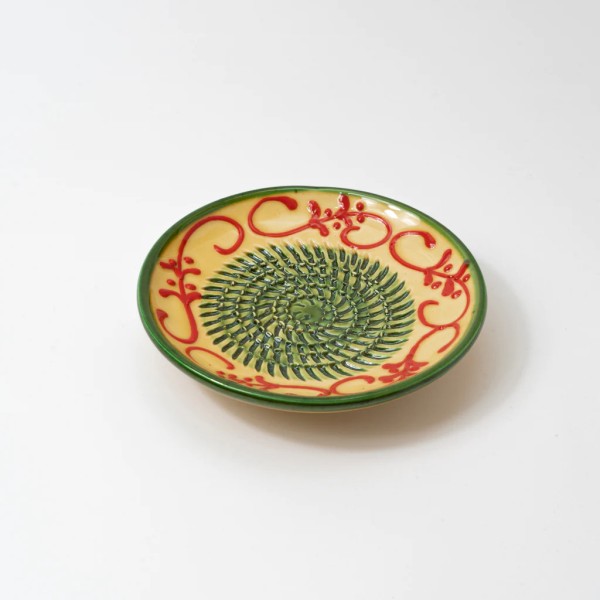 Tierra Cocida Keramik-Reibeplatte Knoblauchreibe Alhambra klein (12,5cm)