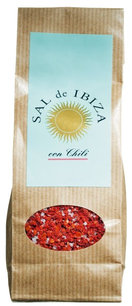 Sal de Ibiza Granito con Chili - Meersalz mit Chili Nachfüllpack