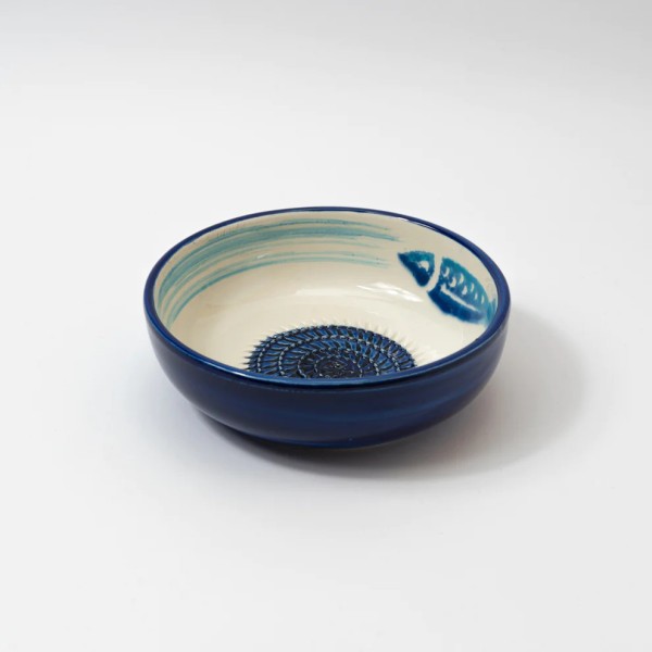 Tierra Cocida Keramik-Reibeschüssel Knoblauchreibe Tuna mittel (15cm)