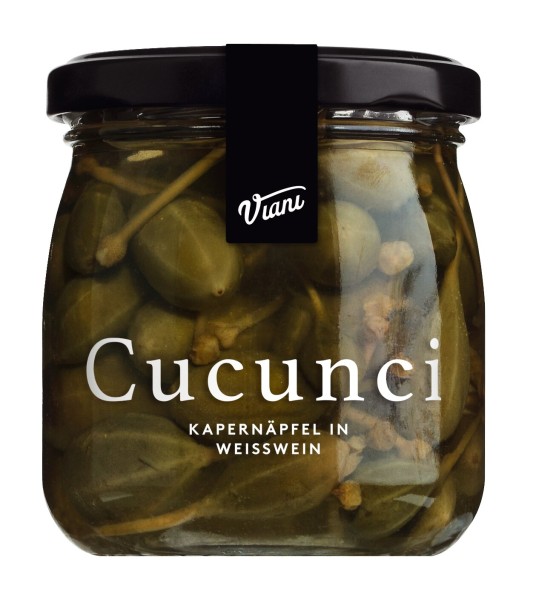 Viani Cucunci - Kapernäpfel in Weißwein