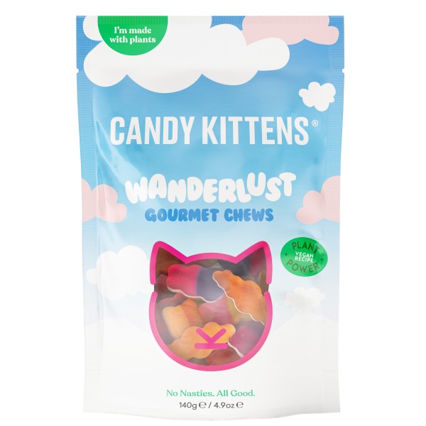 Candy Kittens vegane Fruchtgummi Wanderlust