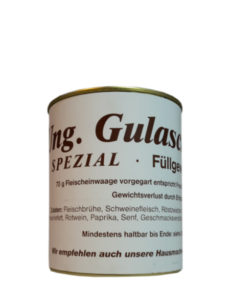 Gulaschsuppe Fleischerei Rose drei Dosen Vorteilspack