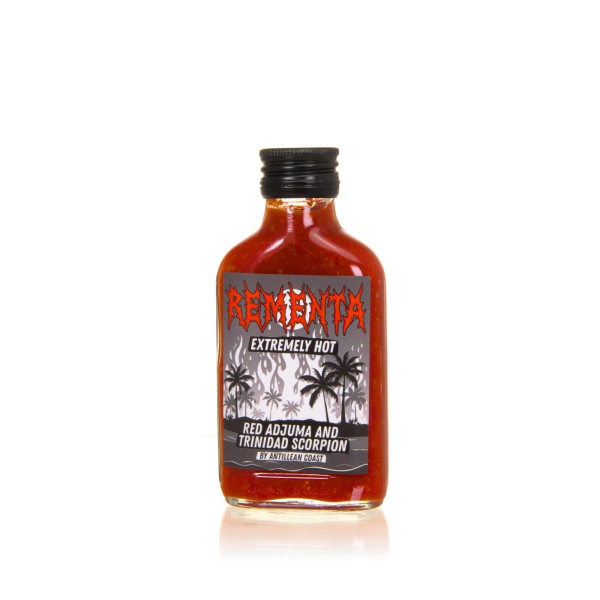 Antillean Coast Rementa V2.0 - rote Adjuma und Trinidad Scorpion Extremly Hot Sauce