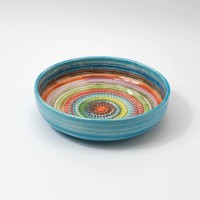 Tierra Cocida Keramik-Reibeschüssel Knoblauchreibe Sol groß (19cm)