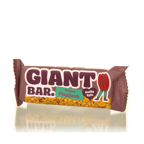 GIANT BAR Pecan Flapjack - Haferriegel mit Pekannüssen