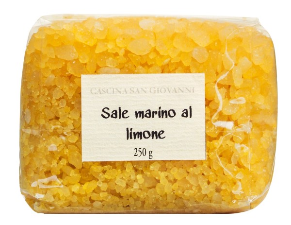 Cascina San Giovanni Meersalz mit Zitrone