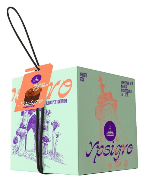 Fiasconaro Panettone Yspigro mit Maulbeeren und Vollmilchschokolade