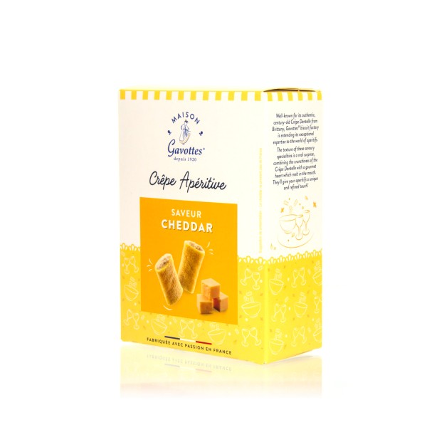 Maison Gavottes Crêpe Aperitive - Creperolles mit Cheddar Cremefüllung