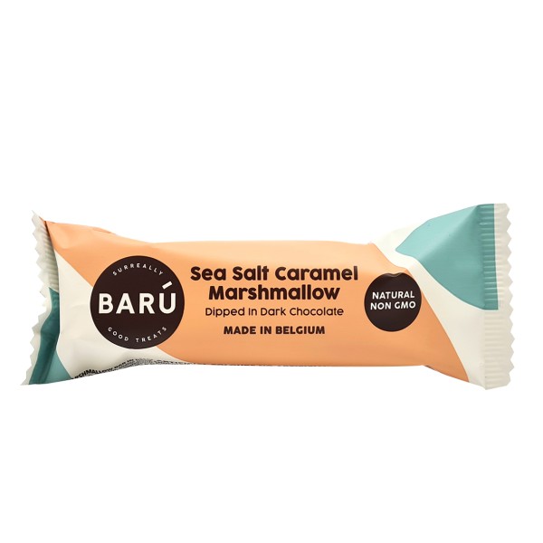 Barú Salted Caramel Marshmallow Riegel mit dunkler Schokolade