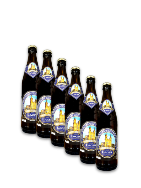 Brauerei Trunk Nothelfer Lager sechs Flaschen Vorteilspack