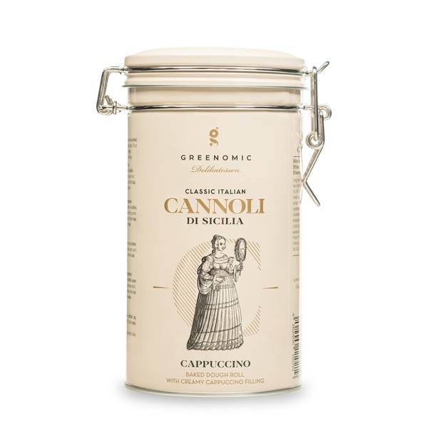 Greenomic Delikatessen Cannoli di Sicilia Cappucino