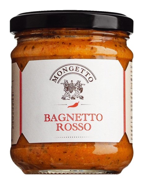 Mongetto Bagnetto Rosso - Aufstrich mit Tomaten und Sardellen