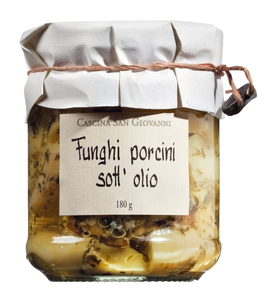 Cascina San Giovanni Steinpilze in Olivenöl süß-sauer