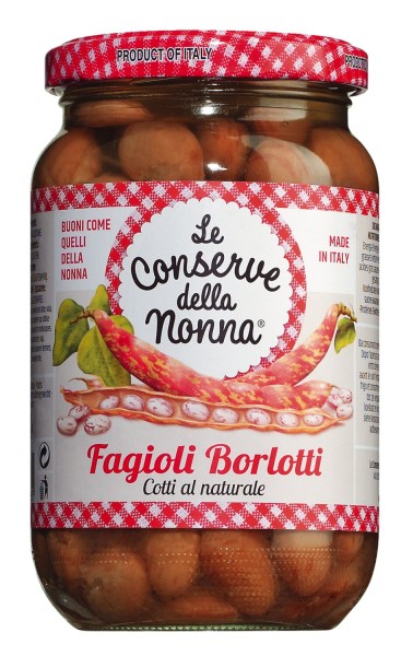 Le Conserve della Nonna Borlotti Bohnen