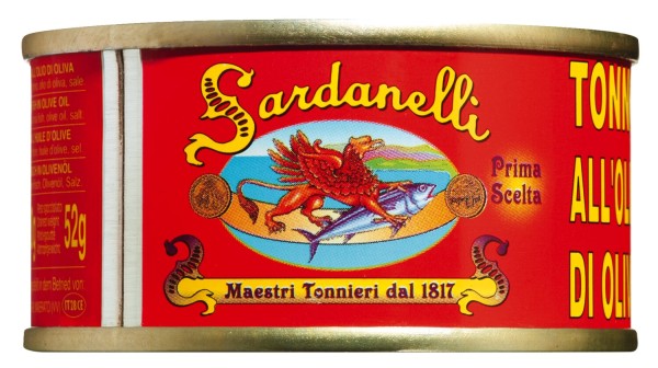 Sardanelli Gelbflossen-Thunfisch in Olivenöl