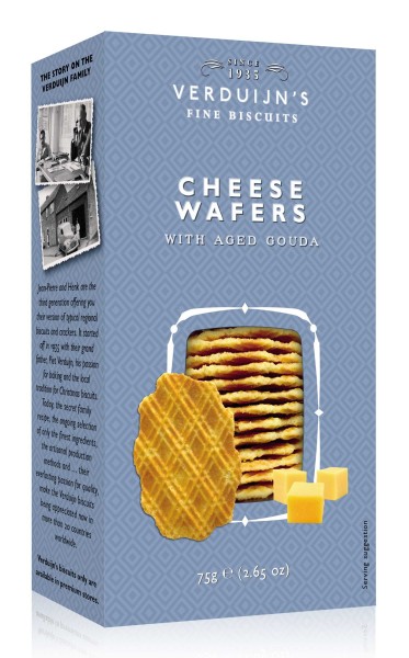 Verduijn´s Cheese Wafers - Gouda Käse-Waffeln