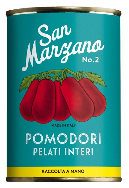 Pomodori pelati di San Marzano - San Marzano Tomaten ganz &amp; geschält