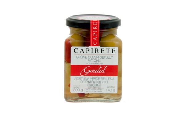 José Páez Lobato Capirete Gordal Oliven mit Chili