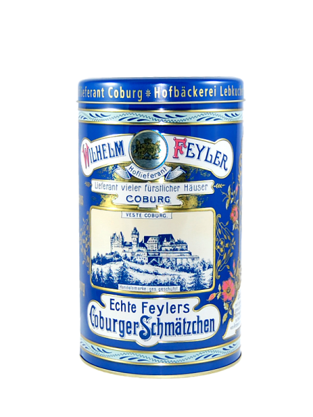 Blechdose Coburger Goldschmätzchen