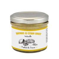 Jouneau Hummus mit kandierter Zitrone
