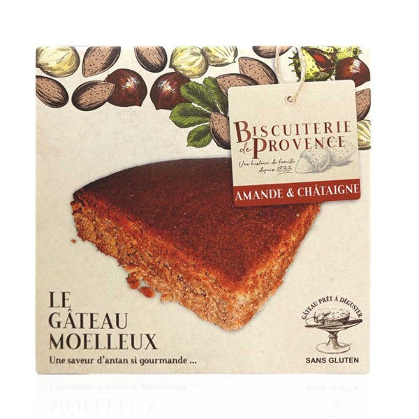 Biscuiterie de Provence Le Gâteau Moelleux - Kastanienkuchen glutenfrei