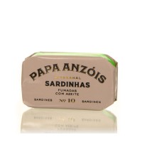 Papa Anzóis geräucherte Sardinen in Olivenöl