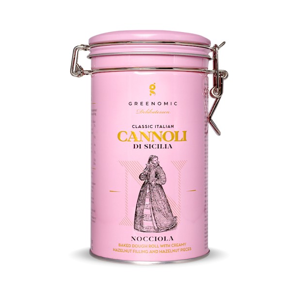 Greenomic Delikatessen Cannoli di Sicilia Nocciola
