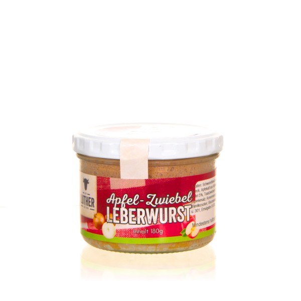 Fleischerei Luther Apfel Zwiebel Leberwurst