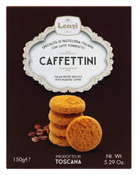 Lenzi Pasticcini al Caffè - Mürbeteigkekse ,Caffettini&#039;