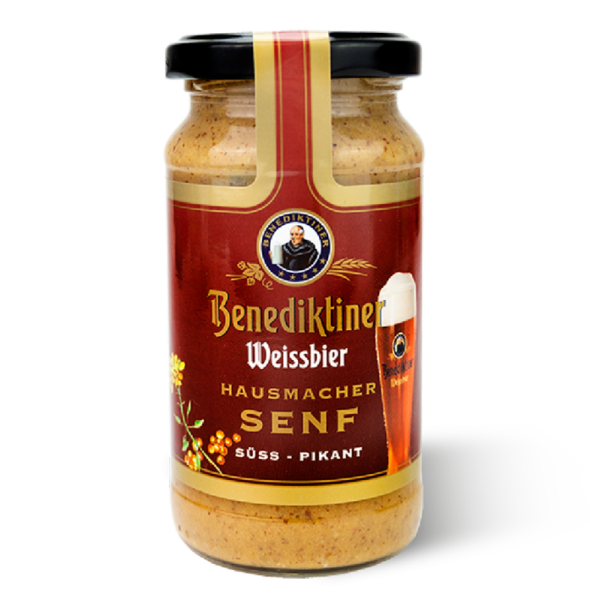 Altenburger Benediktiner hausmacher Weißbier Senf