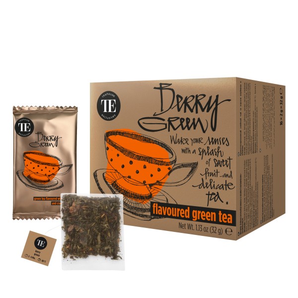 Teahouse Exclusives Everyday Tea Berry Green - grüner Tee mit Erdbeere Cranberry