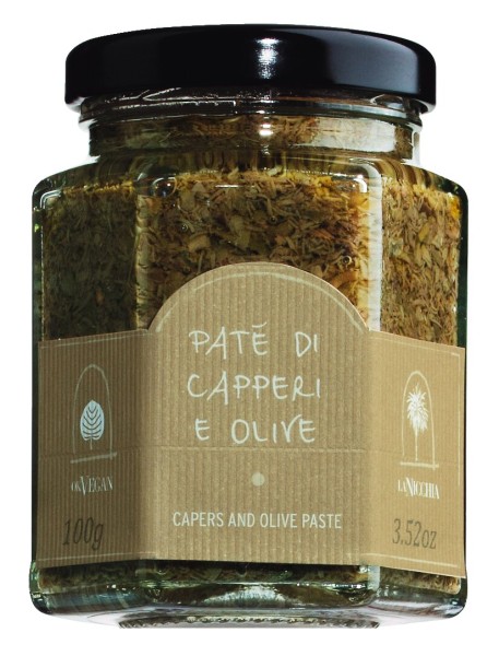 La Nicchia Kapernpesto mit schwarzen Oliven