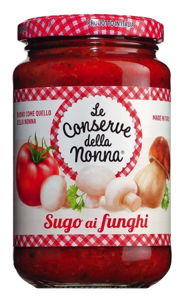 Le Conserve della Nonna Sugo ai funghi - Tomatensauce mit Pilzen