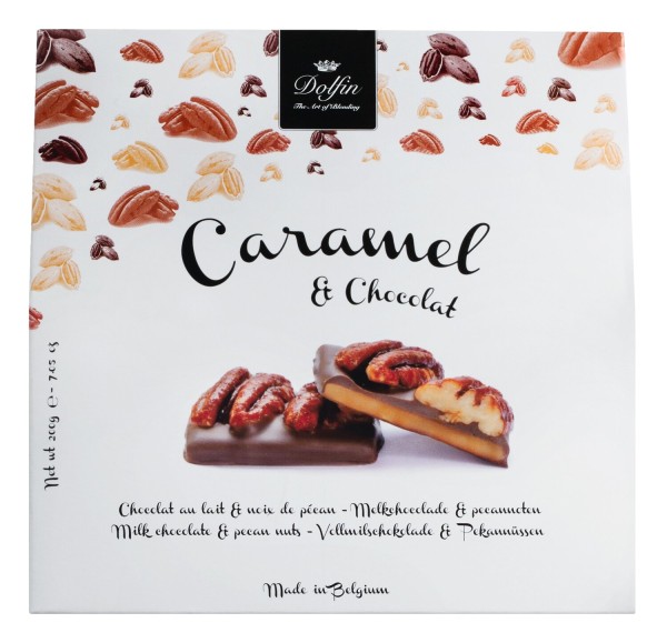 Dolfin Caramel & Chocolat mit Pekannüssen