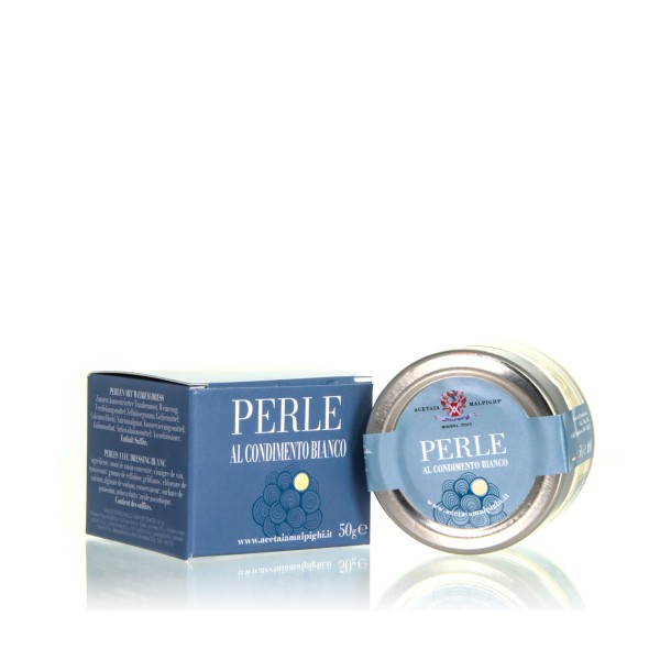 Acetaia Malpighi Perlen mit weißem Dressing