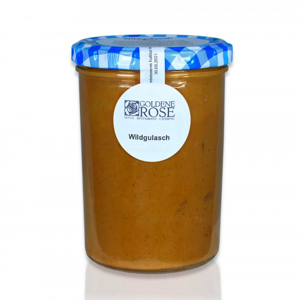 Goldene Rose Wildgulasch
