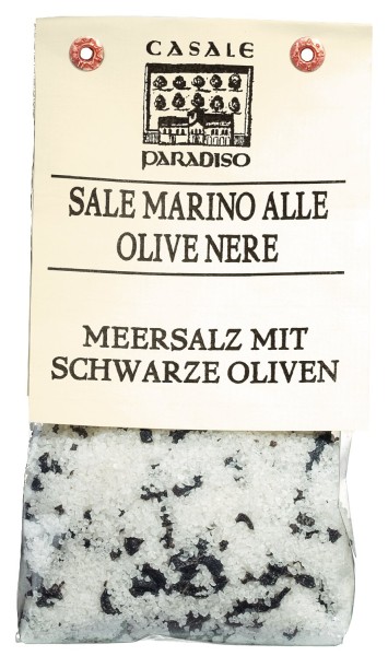 Casale Paradiso Meersalz mit schwarzen Oliven