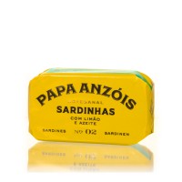Papa Anzóis Sardinen in Olivenöl mit Zitrone