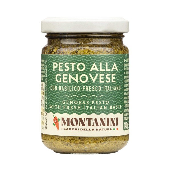 Montanini Pesto alla Genovese - Basilikumpesto Genueser Art