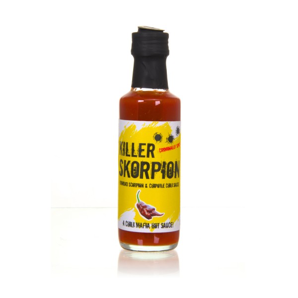 Chili Mafia Killer Skorpion - Chili Sauce mit Trinidad Scorpion und Chipotle