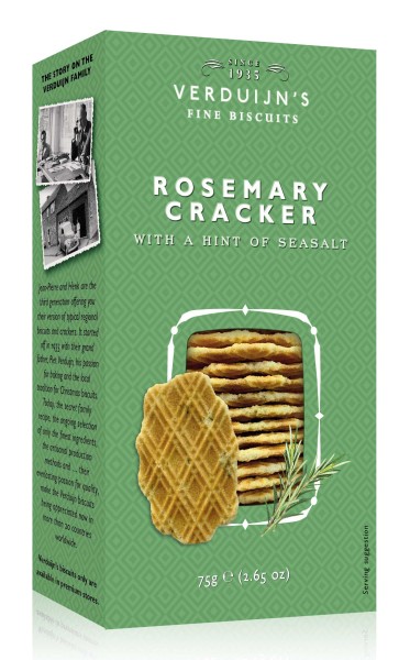 Verduijn´s Crackers Rosmarin &amp; Meersalz