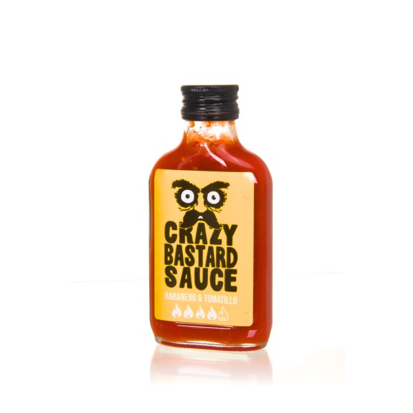 Crazy Bastard Hot Sauce - Habanero & Tomatillo
